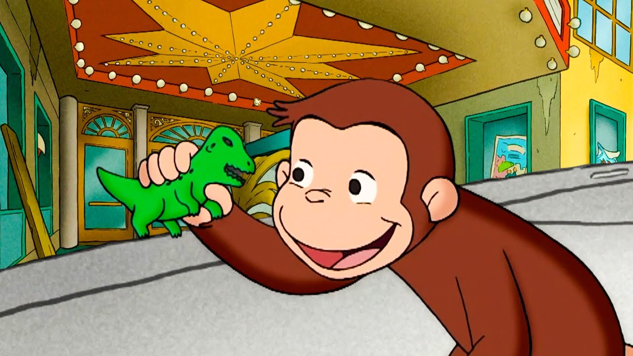 George's Dinosaur Movie!! 🐵 Full Episodes 🐵 Curious George | Animal Friends