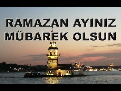 Hepinizin Ramazan Ayı mubarek olsun