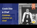 Ep 3  cook like a chef  cuisinez comme un chef  chef francisco siopa