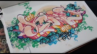 GRAFFITI ARTIST YEHAR - BLACKBOOK TOUR!
