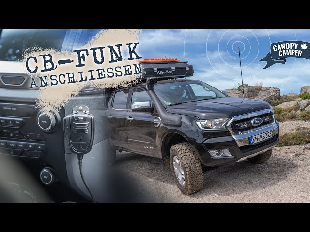 CB-Funk in OFFROAD 4x4 Camper anschließen & TESTEN