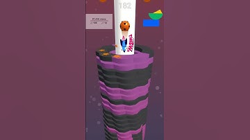 The Ultimate Stack Ball Challenge! Can I Beat It?" #stackball #gaming #stackballlive #shortfeed