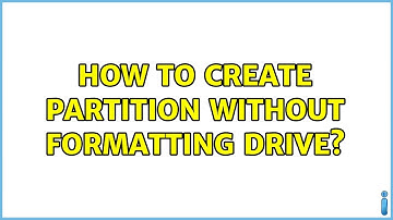 Ubuntu: How to create partition without formatting drive? (2 Solutions!!)