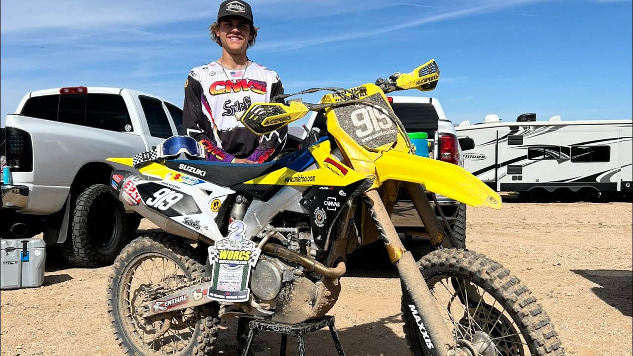 2026 WORCS RD. 2 @ 29 Palms | SMLEFOO Rider Devon Hazlewood | Jr. Vet C - 2nd Place | 2025 RM-Z 250