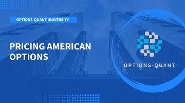 Pricing American Options
