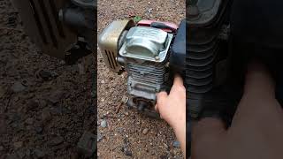 Honda 5 HP GC160 Revving and BackFiring