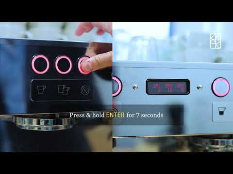 Programming / Setting La Marzocco Linea PB Volumetrics