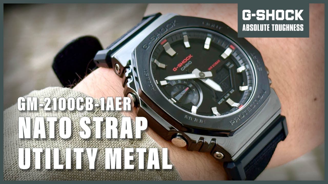Unboxing The New Casio G-Shock GM-2100CB-1AER - YouTube