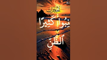 سورة الحجرات (القرآن الكريم) ❤❤