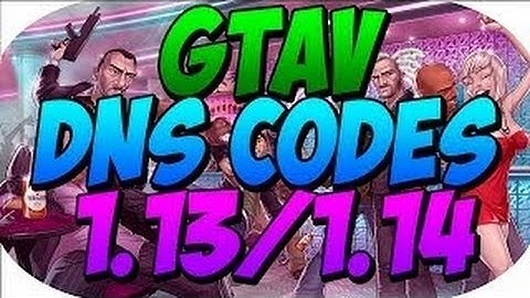 *New GTA V DNS Codes After Patch 1.14/1.13 Unlimited Money!!*