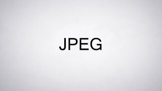How to Pronounce JPEG