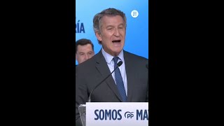 Feijóo ve "más cerca" el cambio en España y se compromete a liderarlo: "Aquí no hay un puto...