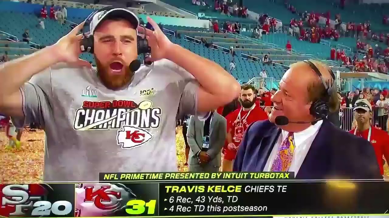 Travis Kelce - Let's goooo #MVPat #NFLHonors