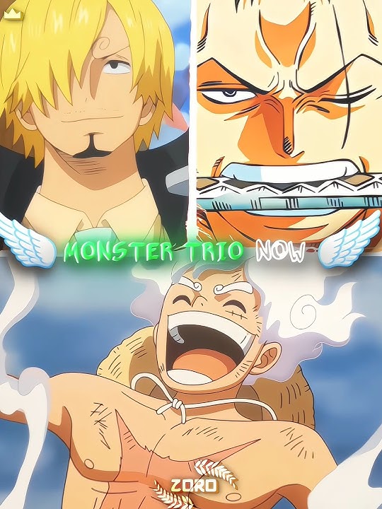 《⚔️💣The OG Monster trio 😮‍💨🔥》#onepiece#4k#shorts