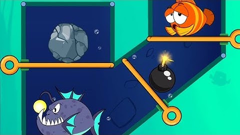 Fish Rescue Amazing Puzzle Spy Pull The Pin | Save The Fish Game