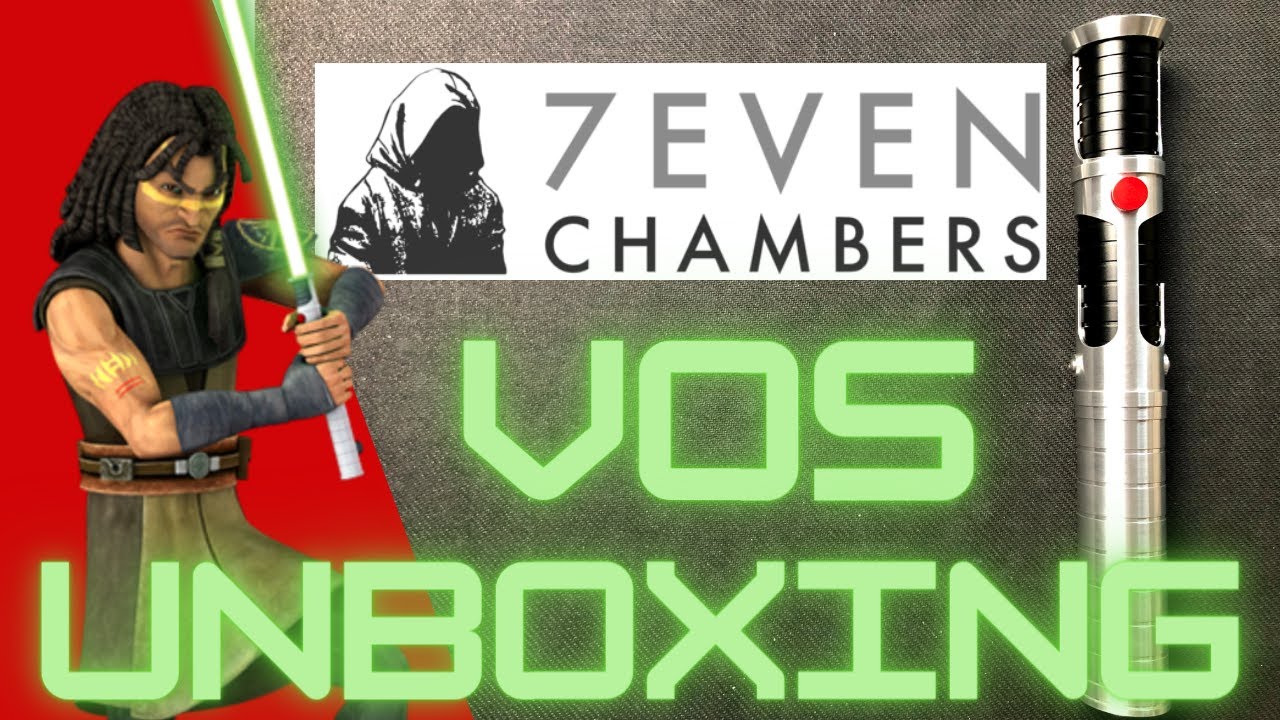 7even Chambers Vos - Quinlan Vos Lightsaber Unboxing