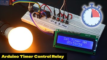 Arduino Timer Control Relay Devices