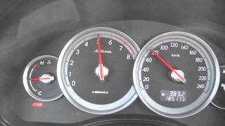 Subaru legacy 2.0 2005 0-100 km/h 138 h.p.