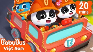 Tham quan trạm cứu hoả | Người lính cứu hoả tương lai | Nhạc thiếu nhi vui nhộn | BabyBus