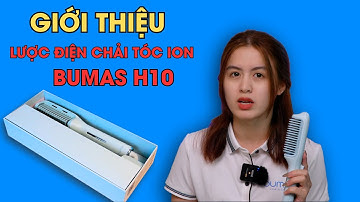 [SẢN PHẨM MỚI] GIỚI THIỆU LƯỢC ĐIỆN CHẢI TÓC ION BUMAS H10 | BUMAS OFFICIAL
