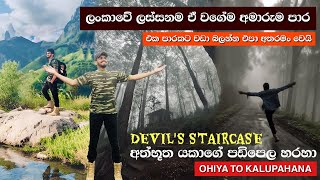 Ohiya to Kalupahana by Devil’s Staircase | යකාගේ පඩිපෙල හරහා  ලංකාවේ අමාරුම අත්භූත සුන්දර ඔහියට. by Soyanna සොයන්නා 1,454 views 4 months ago 15 minutes