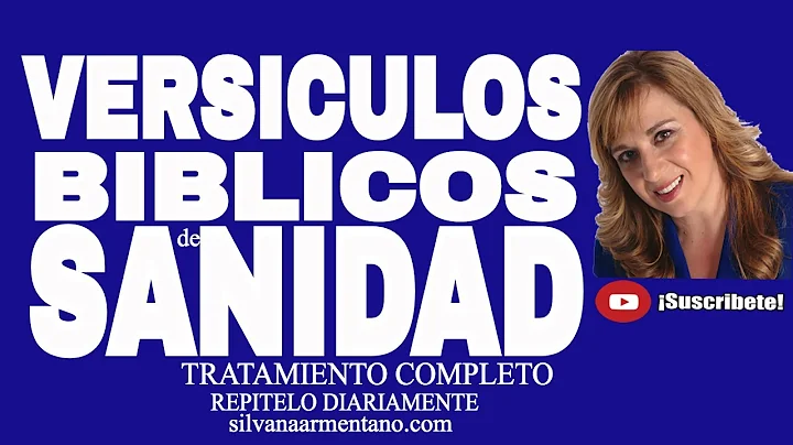 Versiculos Biblicos de Sanacion 1 2 3- Silvana Arm...