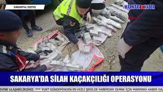 Sakarya'da silah kaçakçılığı operasyonu