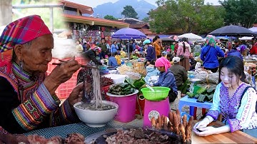 Món Ngon Hấp Dẫn – Của Quý Hiếm & Vật Lạ Chỉ Có Ở Chợ Phiên Tây Bắc | Bắc Hà, Lào Cai