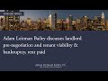 Adam Leitman Bailey discusses landlord pre-negotiation and tenant viability & bankruptcy and rent paid Website: https://www.alblawfirm.com/ Transcription: Landlord pre-negotiation If you