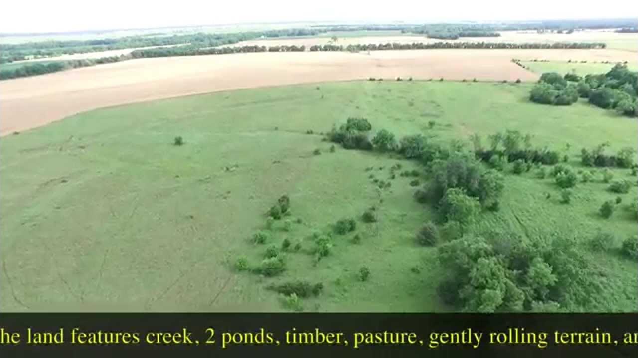 SOLD! Cassoday Kansas Land, House, Creek, Timber, & Personal Property