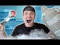 Science Experiment LIQUID NITROGEN  vs 1000 DEGREE METAL BALL (DANGER ALERT)