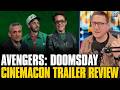 Avengers Doomsday Cinemacon Trailer Review