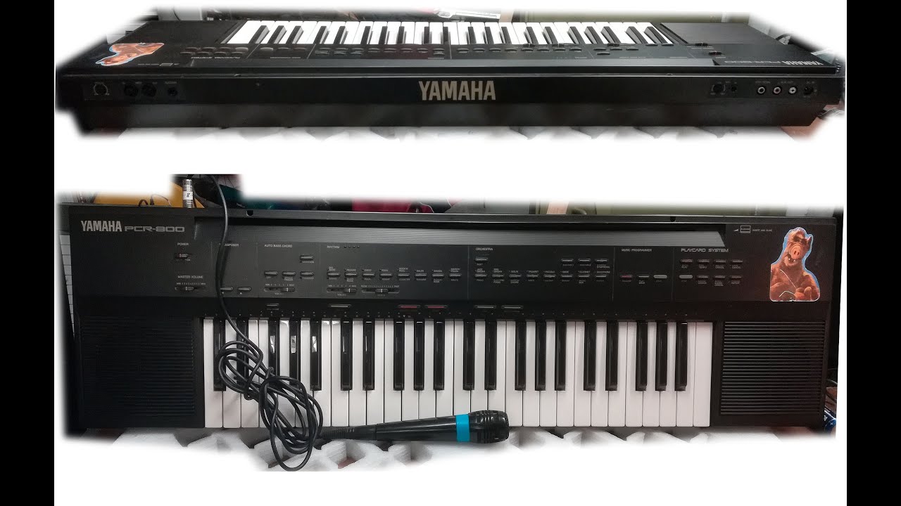 YAMAHA PCR - 800 (sound and styles demonstration) - YouTube