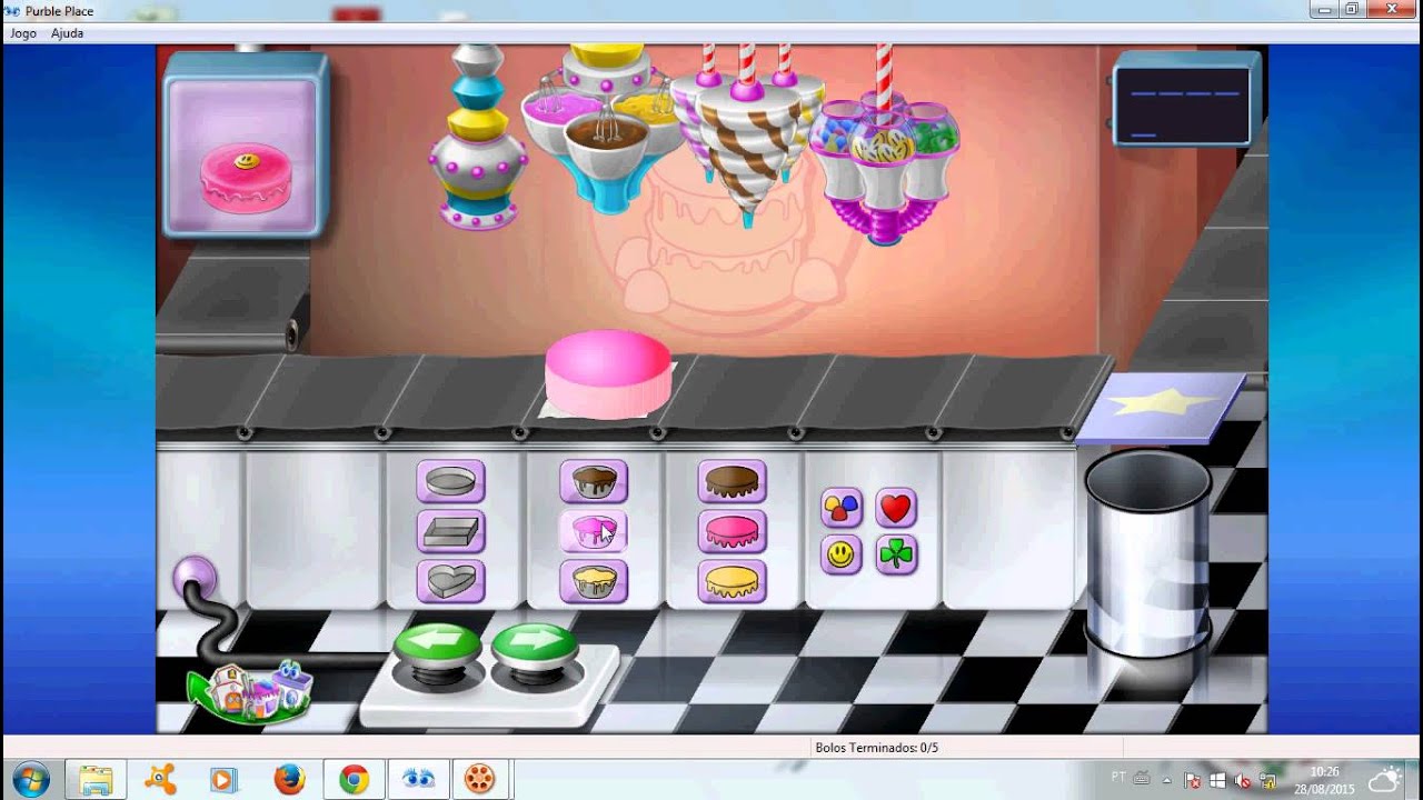 Eu ficava horas fazendo bolo nesse jogo 🤣 Quem aí lembra? #jogos #nos