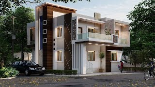 Duplex House Design in Revit with Enscape | Complete Revit Tutorial