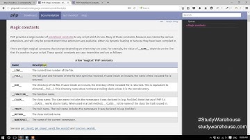012 Magic Constant in PhP - Hindi