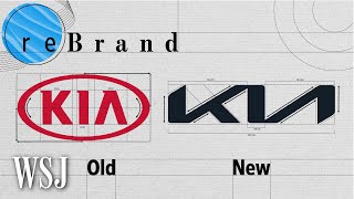 How Kia’s New Logo Aims to Challenge Tesla and Other EV Companies | WSJ Rebrand