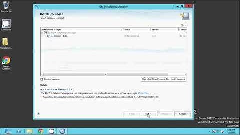 How To Install IBM Installation Manager On Windows