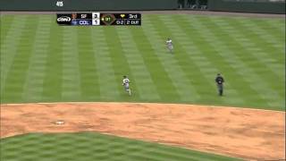2011/05/17 Fontenot snares a liner