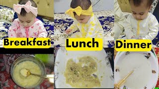 healthy recipes for 6+ month baby | daily routine and diet chart for 6 month to 9 months old baby ?