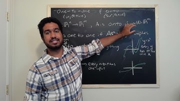 Injection Surjection and Rank Nullity Lecture - June 29 2023