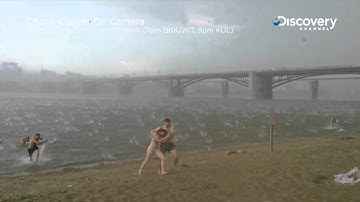 Sudden Hailstorm In Siberia | Chaos Caught On Camera