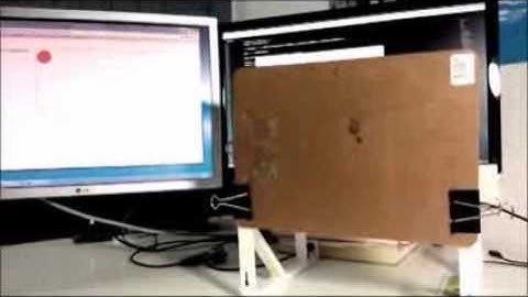 Demo of Leap Motion Emulating Touch Screen