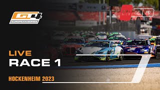 LIVE | Race 1 | Hockenheim | GT4 European Series powered by Rafa Racing Club  (English)