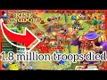 They swarmed my city and then they lost 1.8 million troops 💀- Rise Of Kingdomes