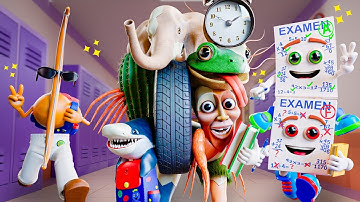 LA EXTINCT GRANDE at SCHOOL! Italian Brainrot Animation