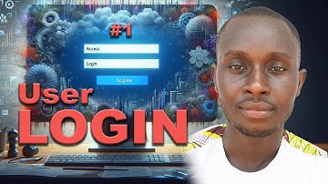 PROTECT YOUR DATA NOW! Professional User Login Form In Microsoft Access Tutorials) #1