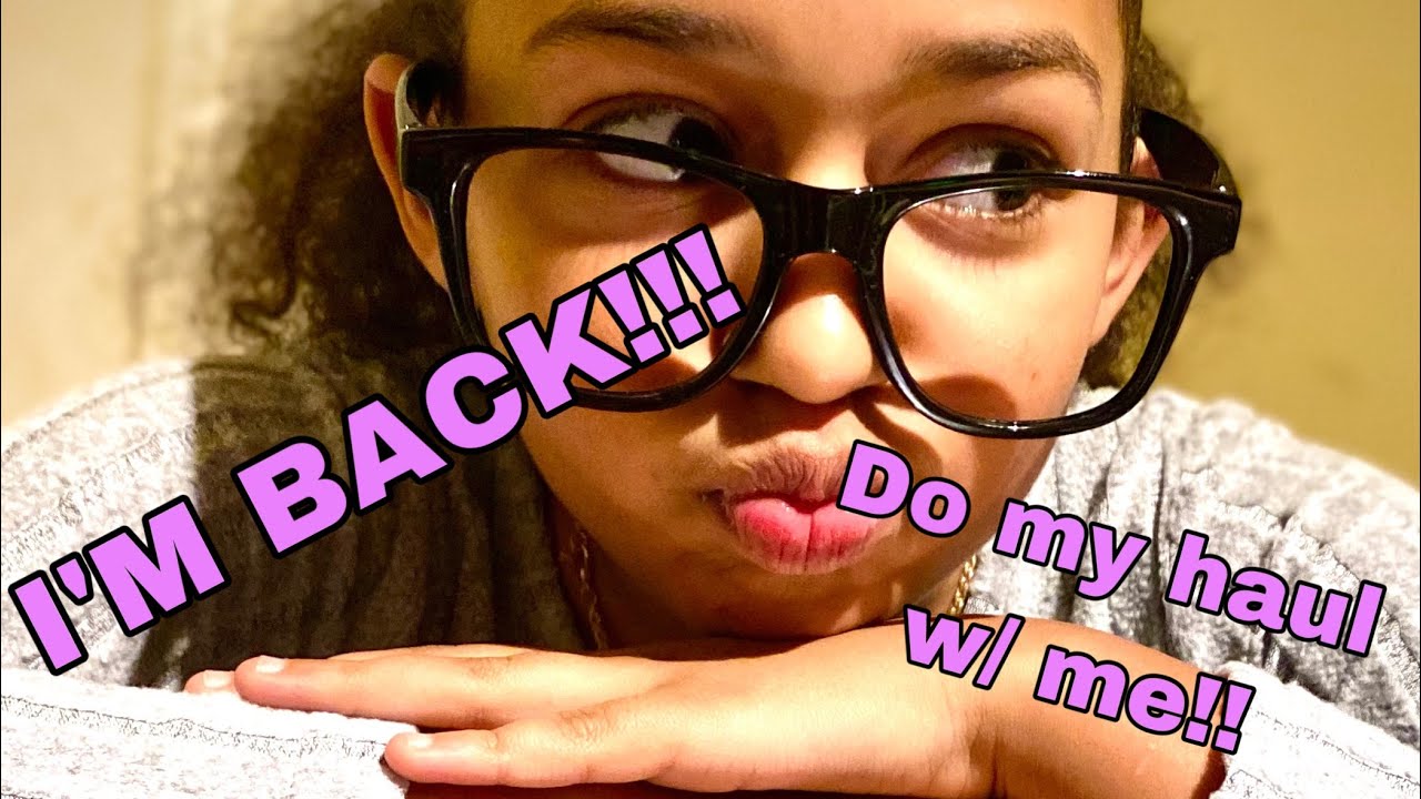 IM FINALLY BACK AFTER 5 MONTHS‼️ Do my haul w/ me💕 - YouTube