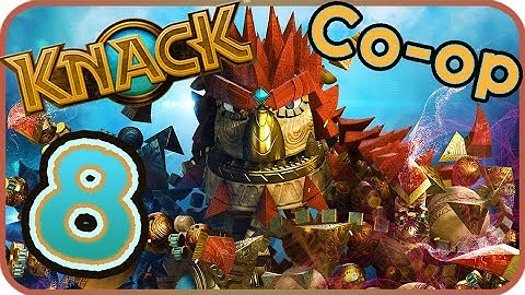 KNACK Walkthrough Part 8 (PS4) Co-op - No Commentary