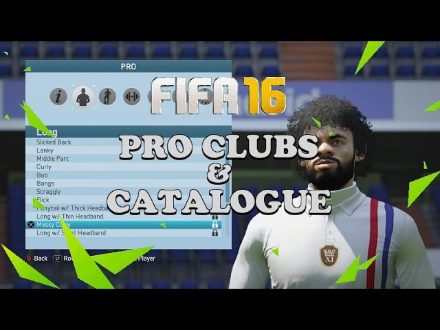 【FIFA 16 実況】プロクラブ & カタログ紹介